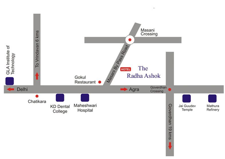 Shri Radha Brij Vasundhara Resort & Spa Govardhan Esterno foto